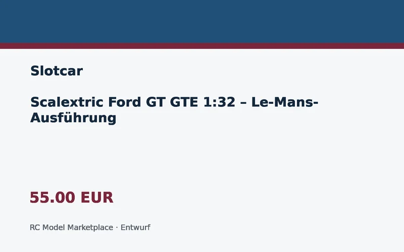 Scalextric Ford GT GTE 1:32 – Le-Mans-Ausführung
