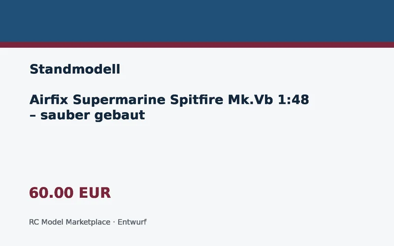 Airfix Supermarine Spitfire Mk.Vb 1:48 – sauber gebaut